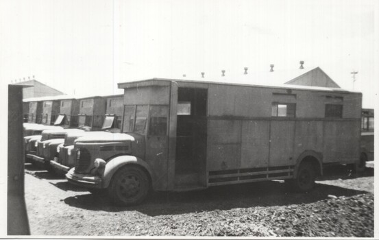 Bus 262 and five others at Preston Workshops awaiting sale