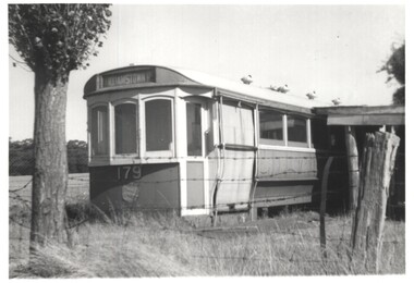 Photograph black and white print former T class 179