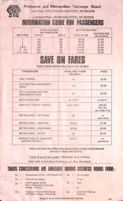 "Information Guide for Passengers" - page 1