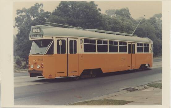 Colour print of PCC 1041 Riversdale Road 1973