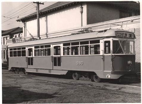 Black and White - PCC 980 at Preston Workshops
