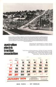 AETA 1979 featuring the new tram line - Burwood Highway