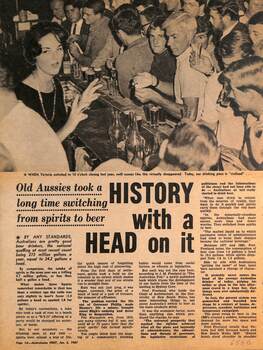 "History with a Head on it" - rear of page 2