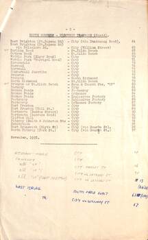 "MMTB Route Numbers - Tram Routes" 1957 page 2