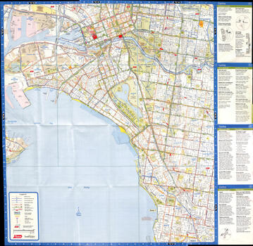 "Travel Smart Map - Port Phillip" - map pages