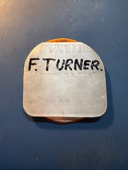Pocket badge - Victorian Tramways Bowls Association - rear