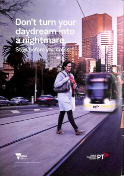 Tram safety - day dreaming