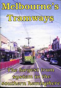 DVD - "Melbourne Tramways" - cover