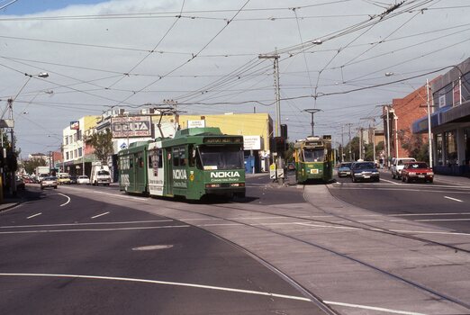Z3 149 and B2 2112 at Moonee Ponds Junction 