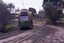 Z3 217 near zoo, about to pass under the railway over bridge.
