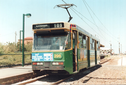 A 296 (Route 109)  at Port Melbourne terminus