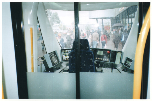 Mock up of an E class tram at the 2011 Royal Show - 4