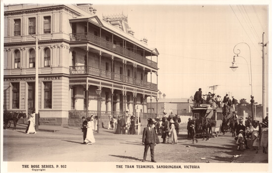 Beaumaris Horse Tram Sandringham terminus