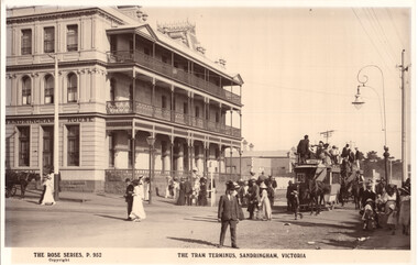 Beaumaris Horse Tram Sandringham terminus