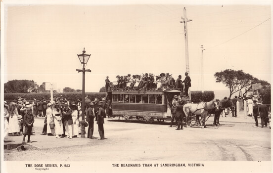 Beaumaris Horse Tram Sandringham terminus