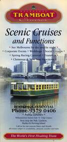 "Tramboat - Scenic Cruises and Functions"