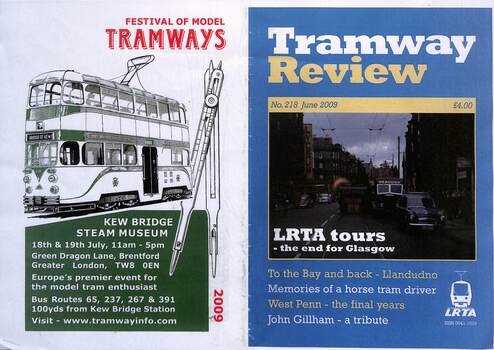 "The MMTB's 'VR' trams" from June 2009 issue of Tramway Review.