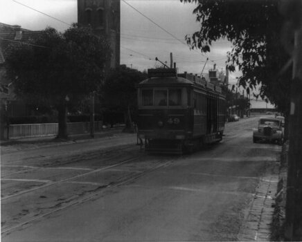 VR tram 49 Bay Road Sandringham