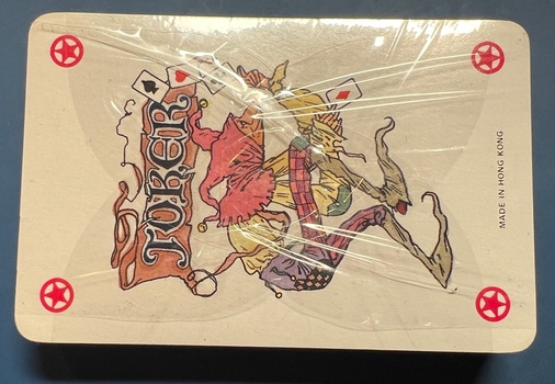 Pack of playing cards - rear