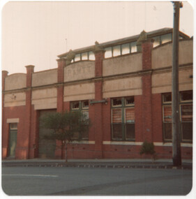 Colour print  of the MMTB Elsternwick Substation in Rusden St.