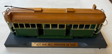 Side view of the model