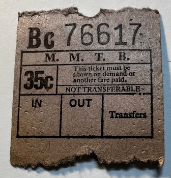 Ultimate machine ticket - 35c
