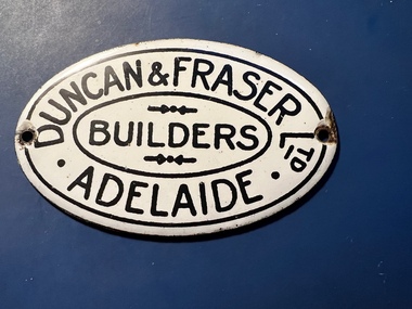 Duncan & Fraser builders plate - copy 1