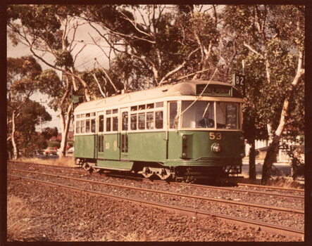 VR class tram 53 River St Maribyrnong