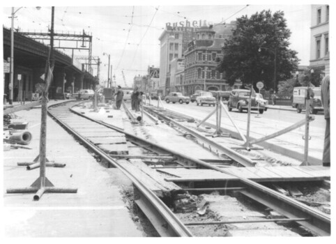 Tracks partially diverted.