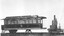 Photograph - Black and white - Fake - Melbourne & District Steam tram