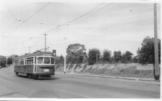 Just to the east of Yarra River Bridge in Swan Street