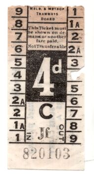 Schoolboy Howler - 4d ticket - front
