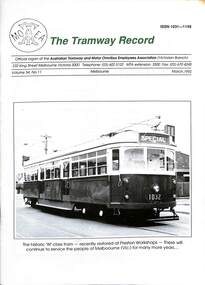 The Tramway Record -  Vol. 54, No. 11