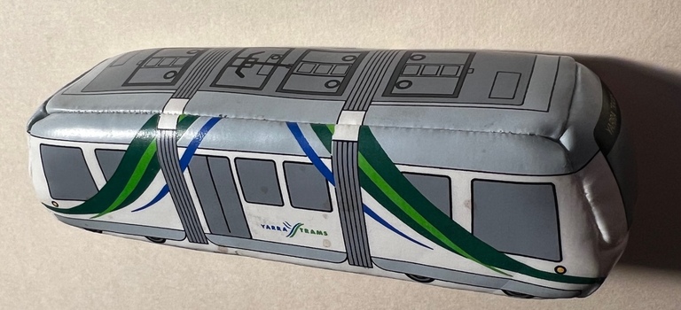 Yarra Trams Stress Ball - side view