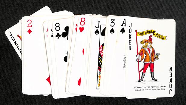 Playing cards - note the location of Manufacture.