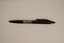Black retractable pen with white text printed on the side advertising the RTBU.