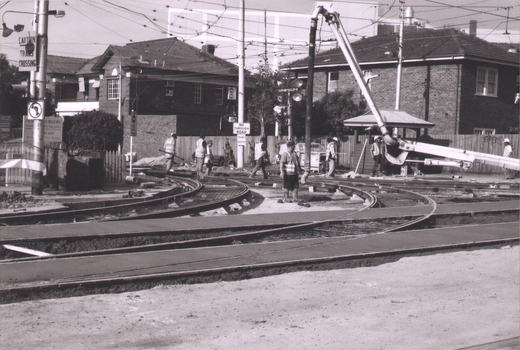Camberwell Depot entrance track relay - photo 1