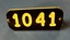 Crew number badge No. "1041"