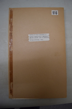 A Report of the Minutes of First Conference of Tramway Undertakings in Australia and New Zealand Held in Melbourne.