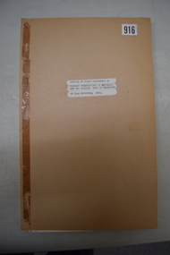 A Report of the Minutes of First Conference of Tramway Undertakings in Australia and New Zealand Held in Melbourne.