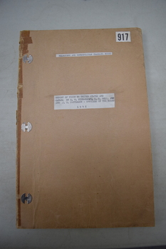 Report of Visit to United States and Canada by S.M. Richardson, H.H. Bell, Jnr and J.R. Patterson - Officers of the Board of the MMTB.