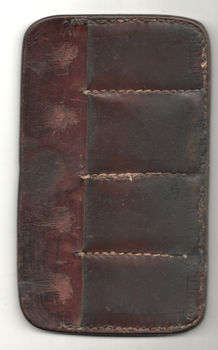 Tram ticket wallet or holder