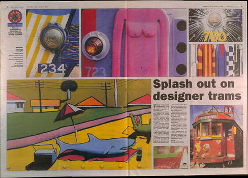 "Splash out on designer trams"