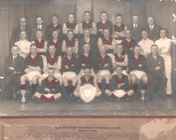 "Kew Malvern Tramway Football Club Premiers"
