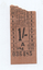 1/- brown ticket - no advert on rear.