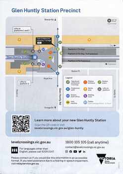 "Sey hello to your new Glen Huntly Station"