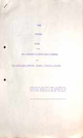 "The Plenty Road, Preston, Tramway Extension Inquiry"