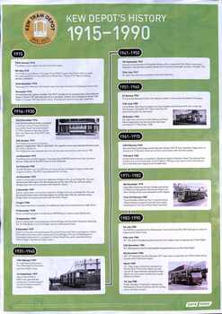 "Kew Depot's History 1915 - 1990"