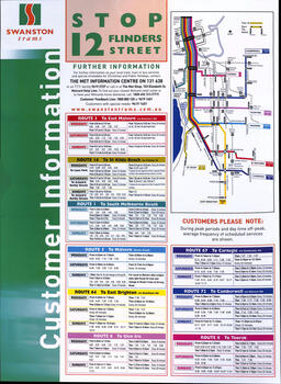 "Swanston Trams - Stop 12 Flinders Street"