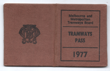 Tramway Pass 1977 - cover